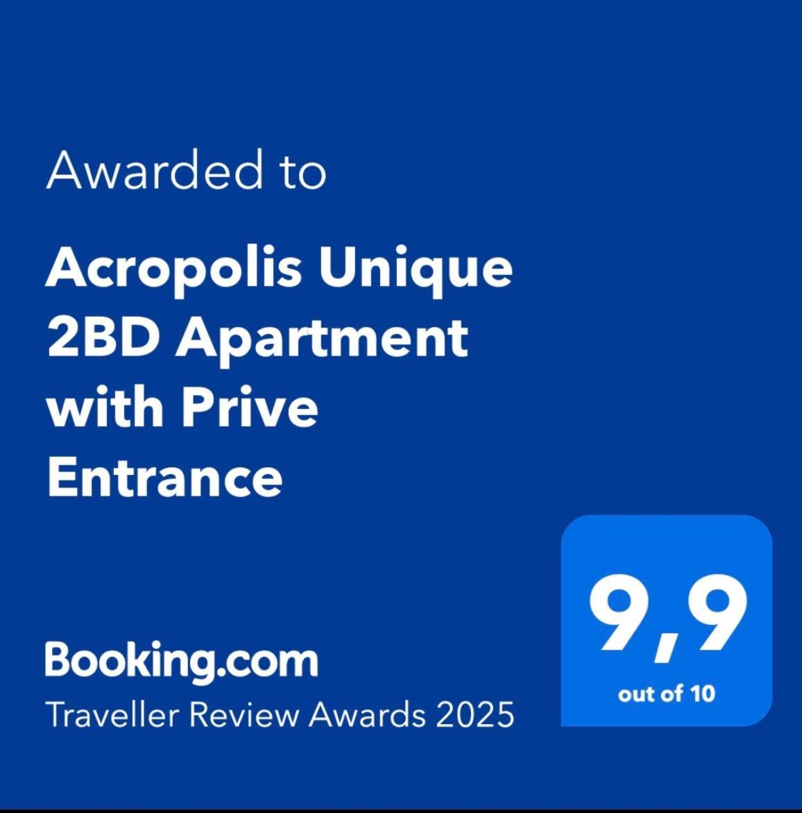 The Acropolis Entrance 2Bd Private Apt Athens Exterior photo
